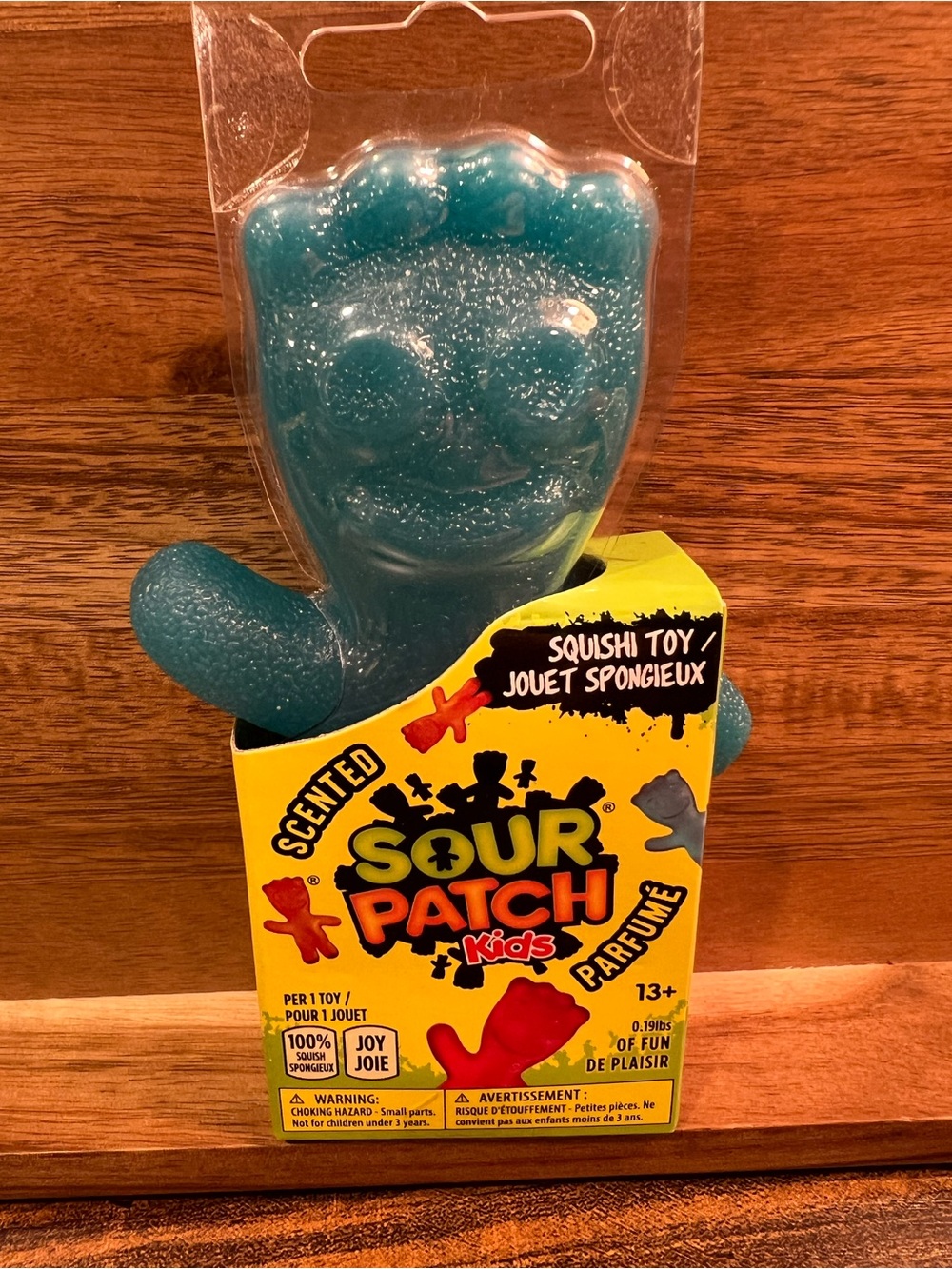 🔥Viral Scented Scented Sour Patch Kids Squishy Toy in Blue 🔥 So cute! 💙